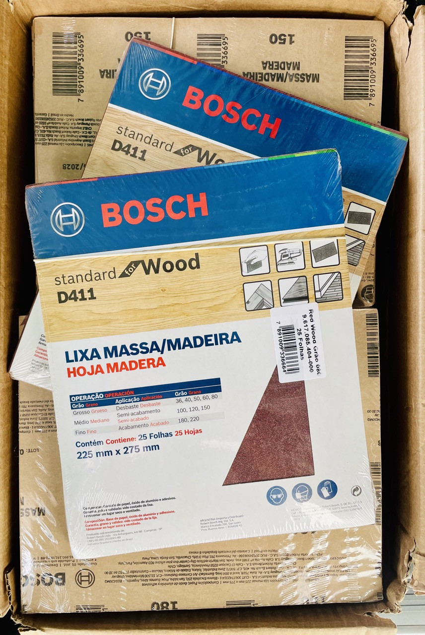 25 Lijas Madera BOSCH - Grano 50